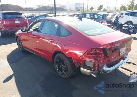 2025 Honda Accord Se z USA, uszkodzony, nr VIN 1HGCY1F42SA034123